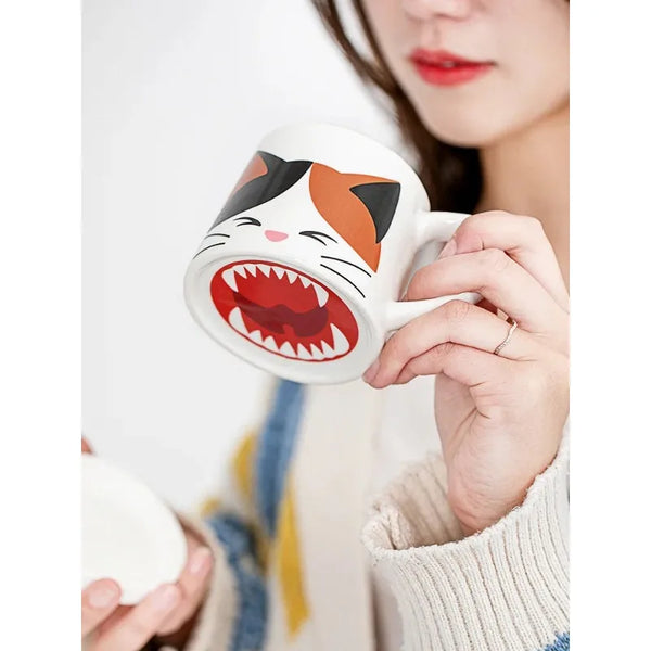 Cat Mug + Spoon