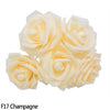 Artificial PE Foam Rose Flowers